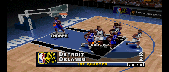 NBA Live 96 Screenshot 1